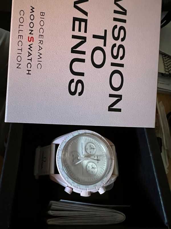 Omega x Swatch SO33P100 Venus - Nowoczesna Funkcjonalność