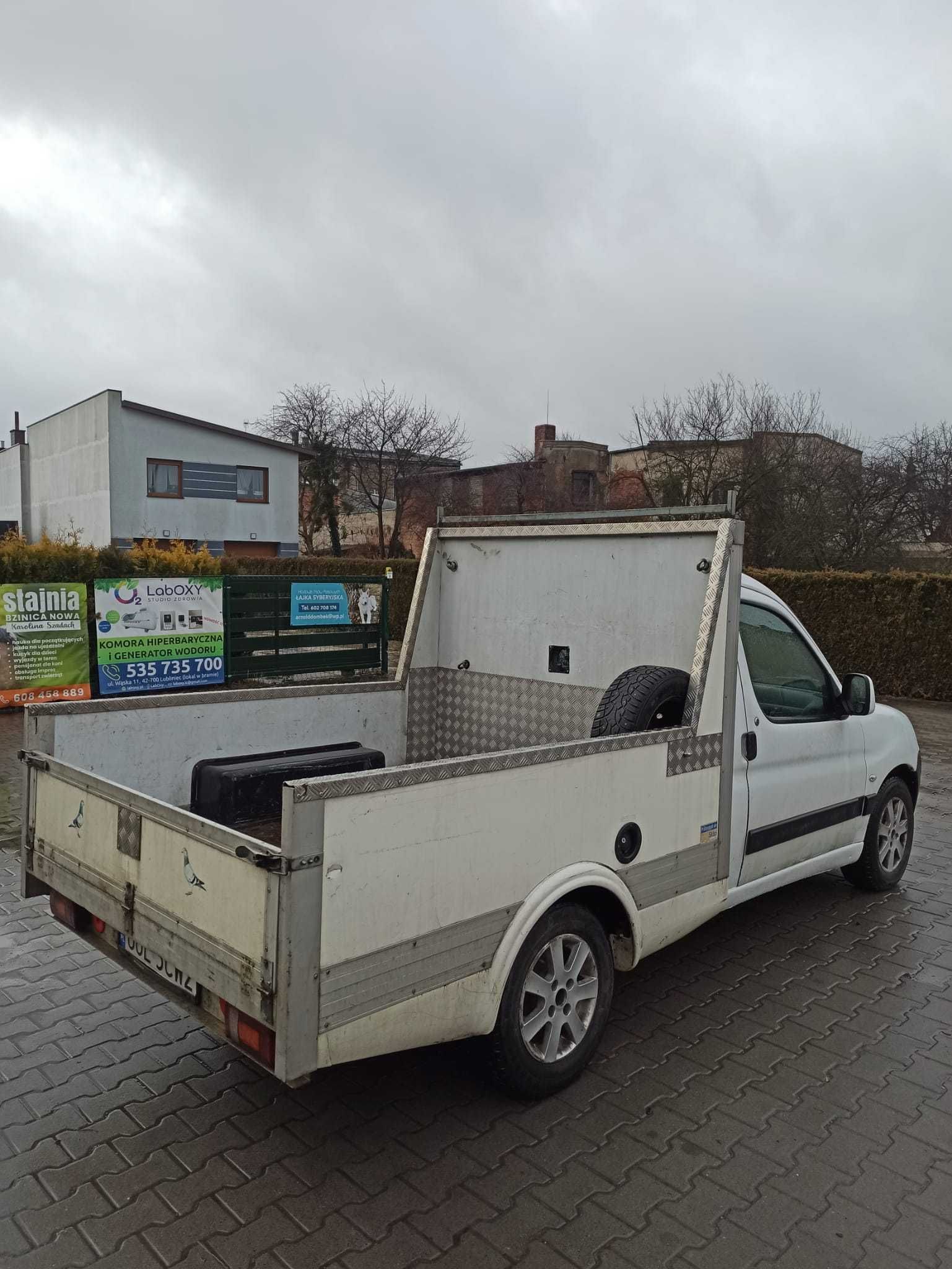 Peugeot Partner 2.0D, pick-up 160x190- 2szt