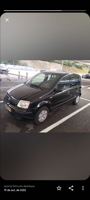 Fiat Panda Preto