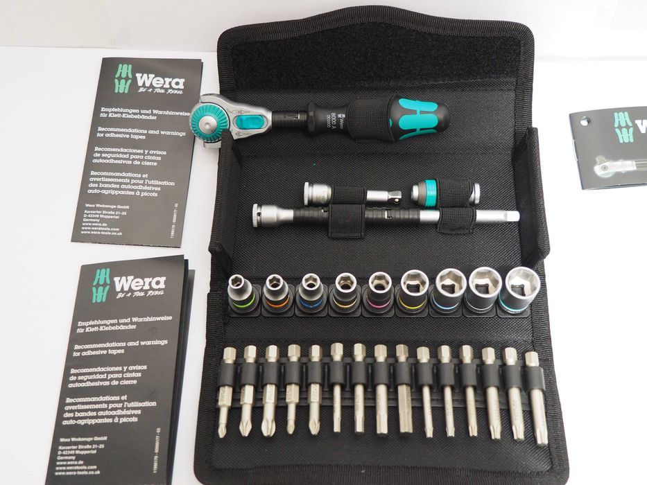 Wera 8100 SA 6 komplet bity nasadki Zyklop 1/4'' Super Jakość Nowy