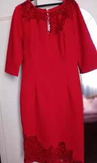 Плаття червоне, елегантне