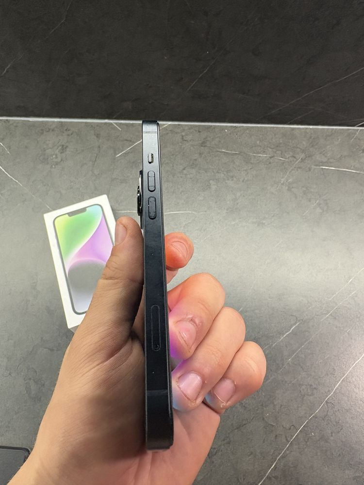 iPhone 14 - 128gb - 84% kondycja - czarny - stan idealny - komplet