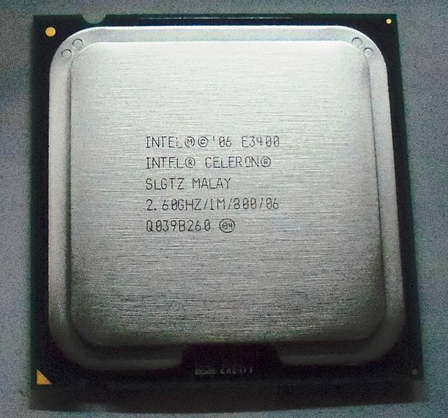 Intel celeron/ dual core entre outros