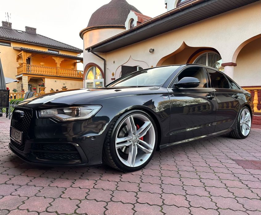 Audi A6 C7 3.0 V6 TDI STAGE1 274KM S-LINE Alu20” MANUAL Oolong Grey Metallic!!