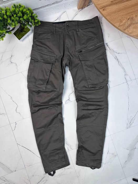 Карго-штани G-Star Rovic Zip 3d Tapered хакі 31/32