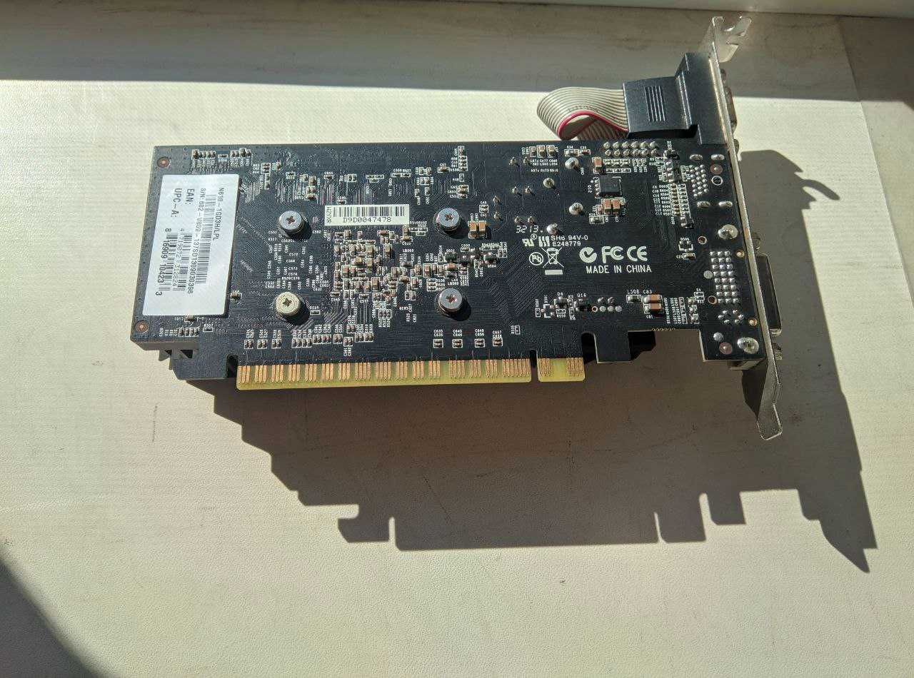 MSI NVIDIA GeForce GT 610 1Gb (затычка VGA, DVI, HDMI)