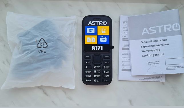 телефон Astro  недорого,  простий у використанні, бюджетний