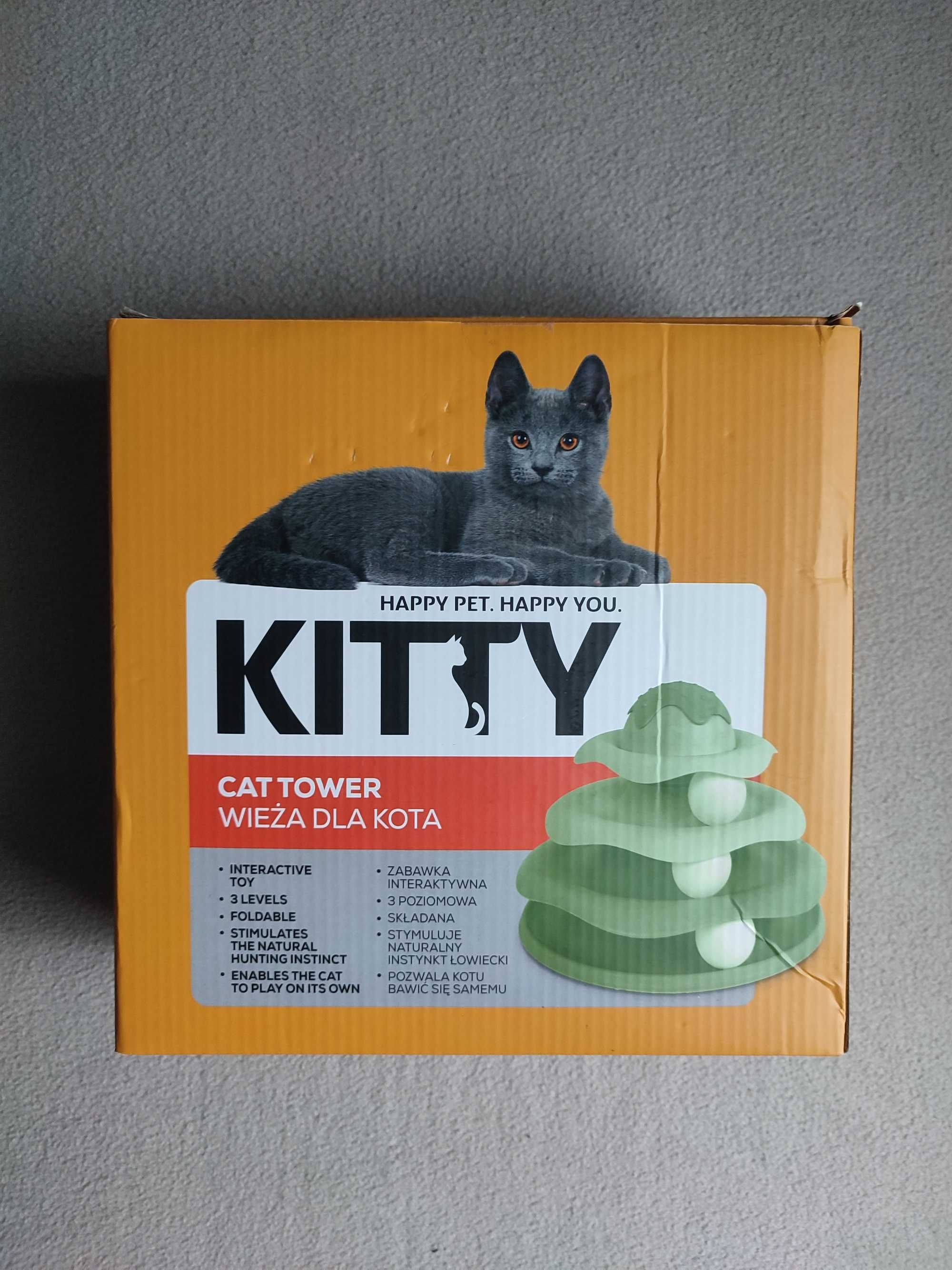 Kitty cat tower wieża zabawka dla kota