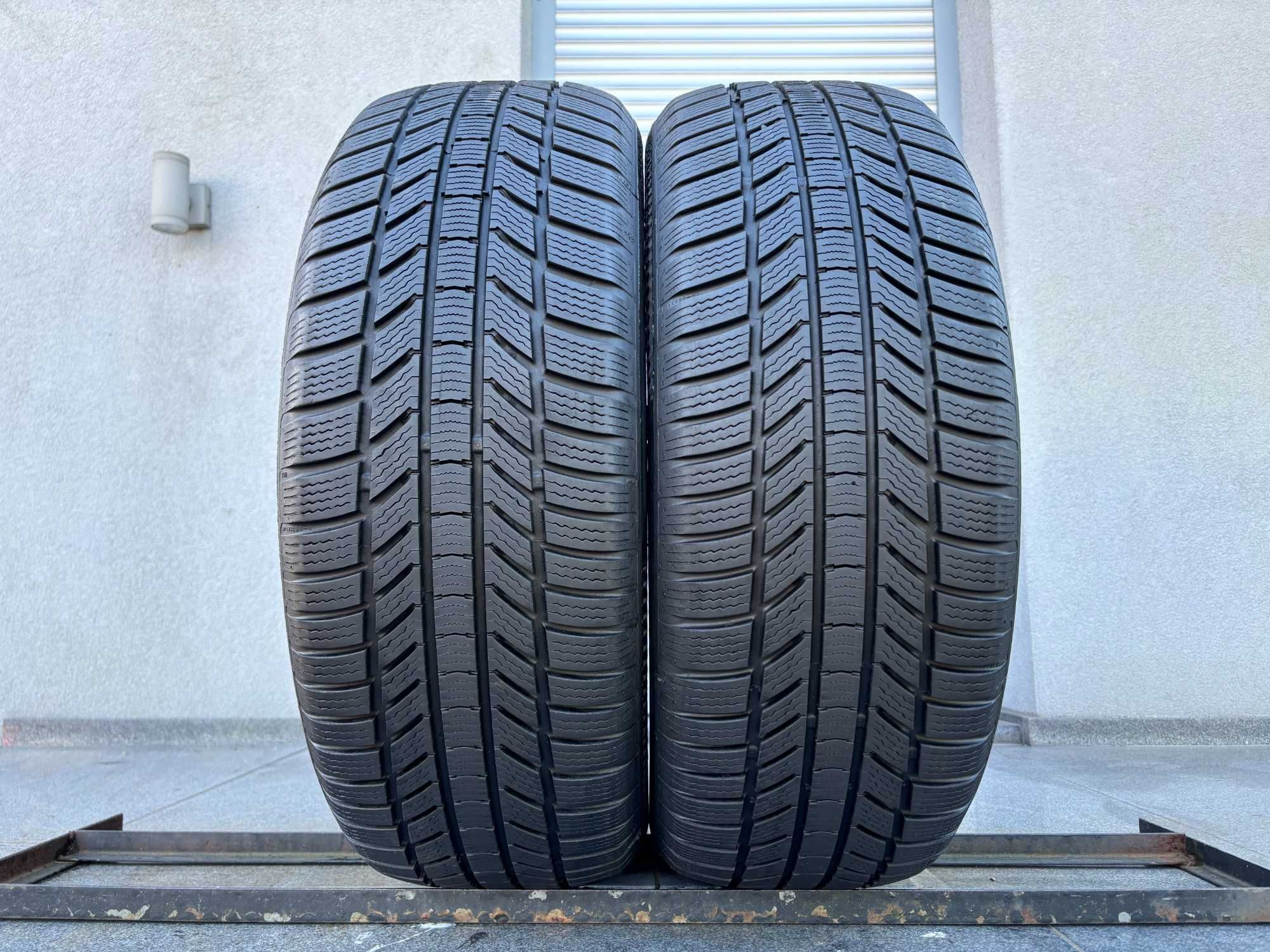 2szt zimowe 235/55R18 Continental 6,5mm 2022r świetny stan! Z5630 gwar