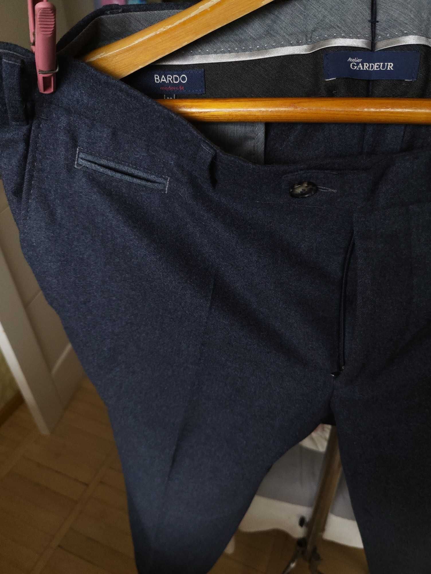 Джинсы брюки шерсть Vitale Barberis Canonico w 40-42 midnight blue.