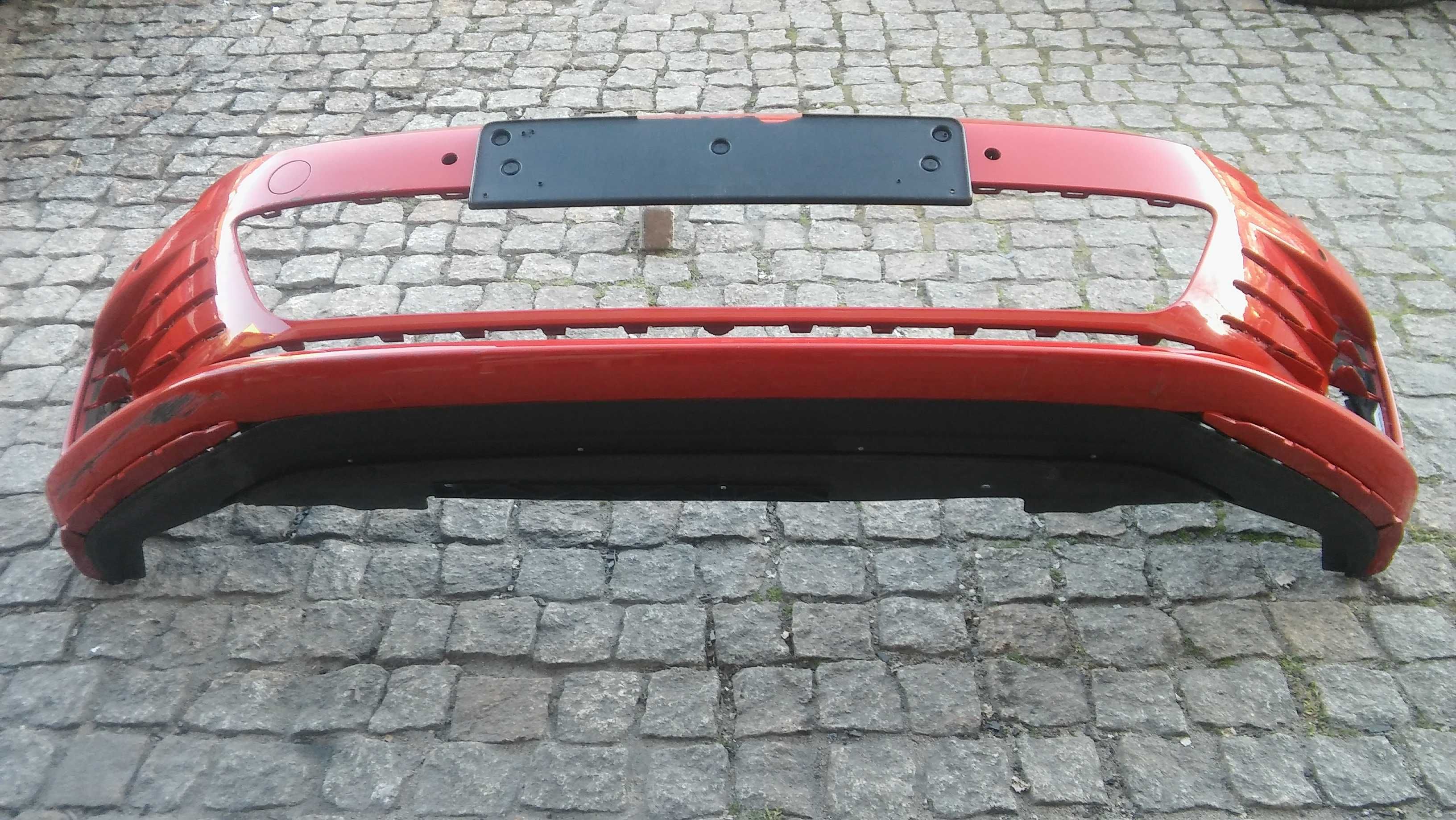 VW Golf 7,5G0,od 13r,GTI,GTD,zderzak przód,CZERWONY=LY3D,spryski,PDCx6