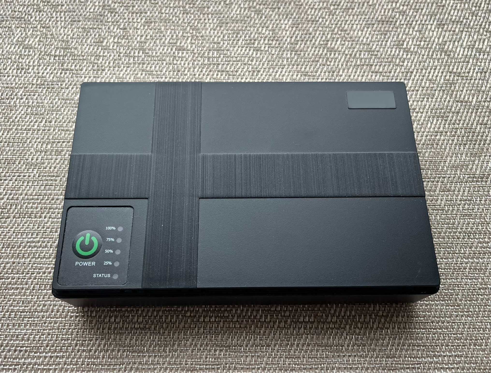 ДБЖ безперебійник для роутера модема power benk 10400 mAh ups dc1018p