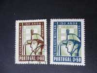 Selos Portugal 1954 Colégio Militar usado/novo c/ charneira (3$50)