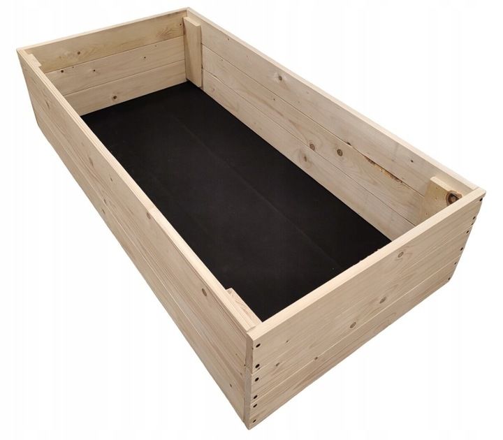 Warzywniak Skrzynia Na Warzywa Zielnik 80x120 Inspekt Wysoki + Agrowłó