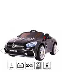 Samochód na akumulator Mercedes SL65 AMG czarny lakier