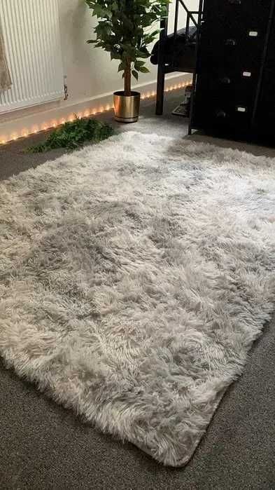 WYPRZEDAŻ! DYWAN 230x160 cm miękki pluszowy shaggy włochacz Do Salonu