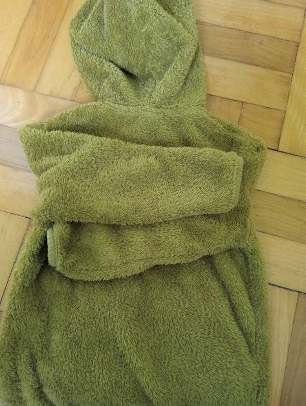 Bluza dziewcz. futerko-misiu. 110 (4-5lat).