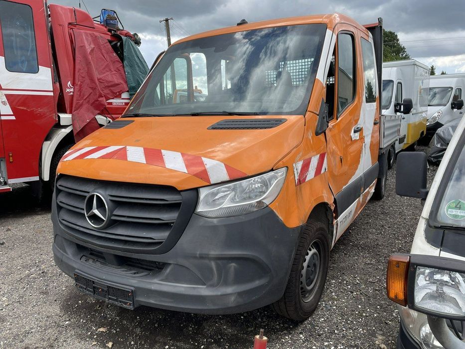 Mercedes-Benz Sprinter  Sprinter 314 Dokka Brygadówka 7-oso doka Klim skrzynia rama Model 2022
