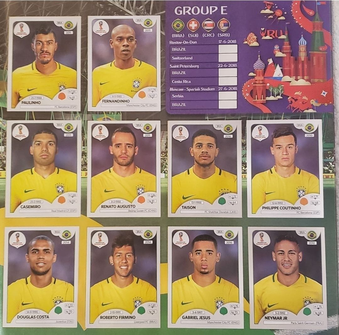Caderneta Mundial 2018 Capa Dura Completa