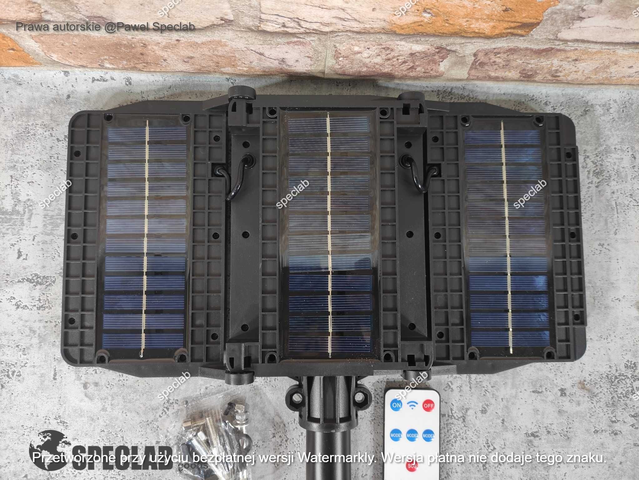 Reflektor solarny z czujnikiem ruchu: 3 głowicy/3 tryby(7512)