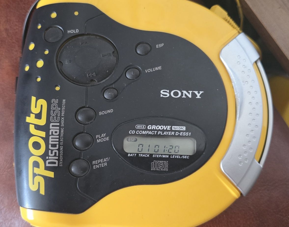Discman / leitor de CD Sony Sport D/ES51