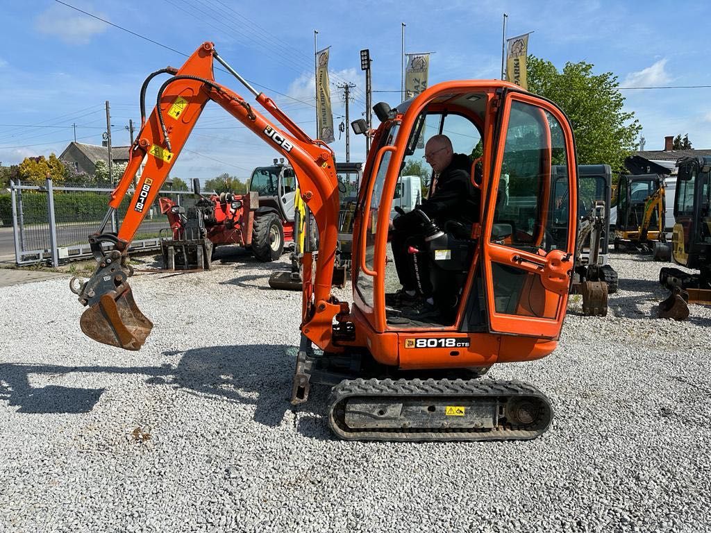 Mini koparka JCB 8018 z 2012r. ładna 1800kg rozsuwana długie ramie