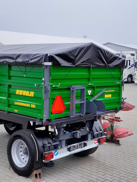 Przyczepa  IFA HW  HL 8011 - wywrotka 3 stronna 10-12 ton - Idealna