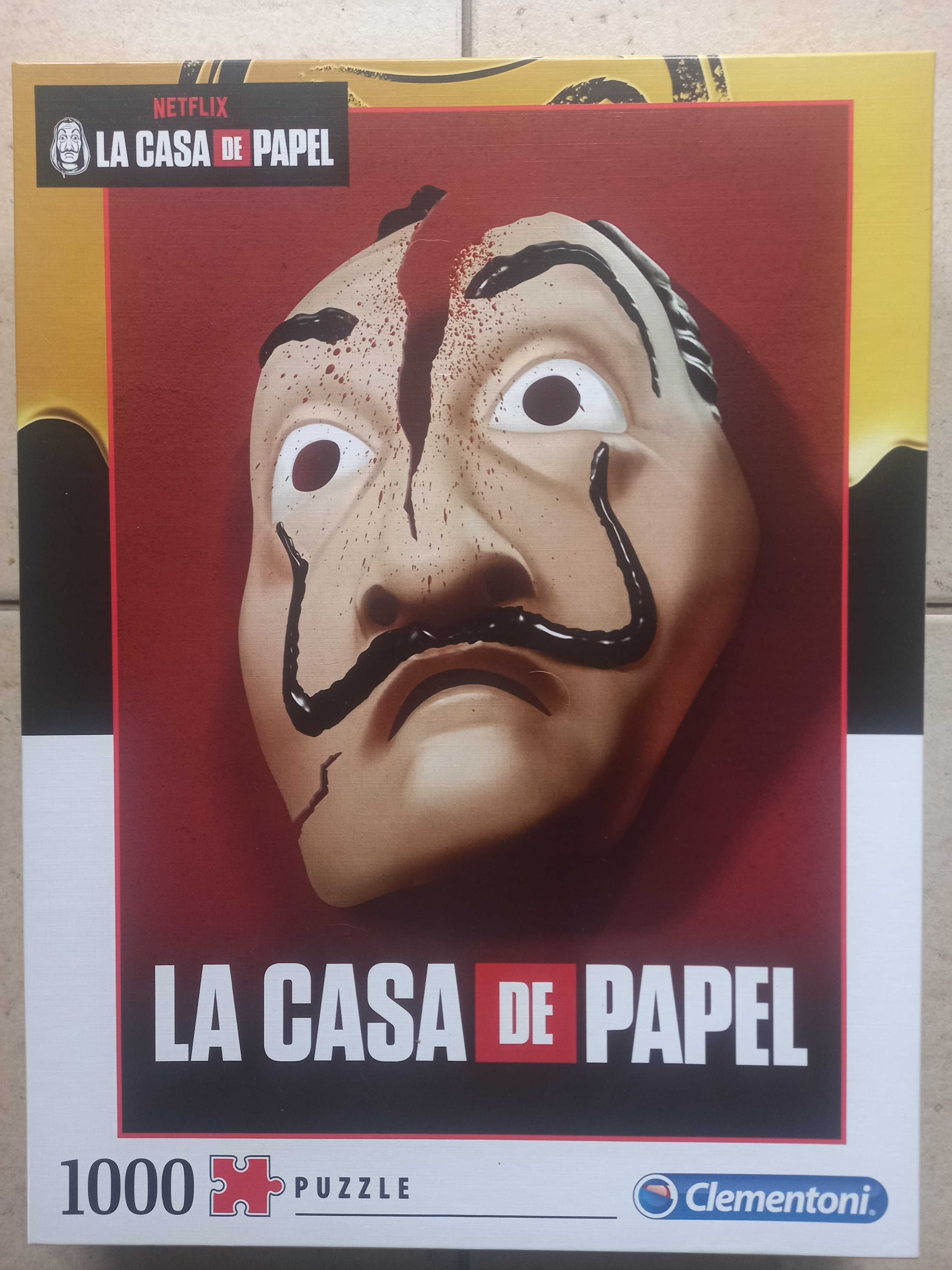 puzzle clementoni 1000 - LA CASA DE PAPEL