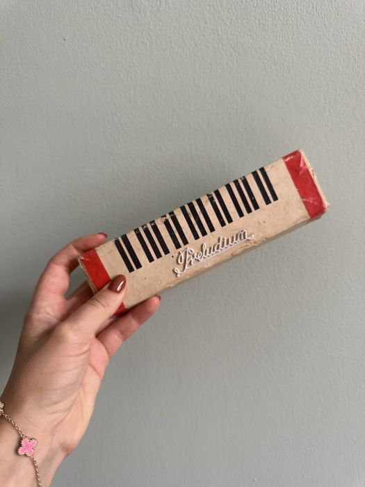 Harmonijka prl w oryg etui