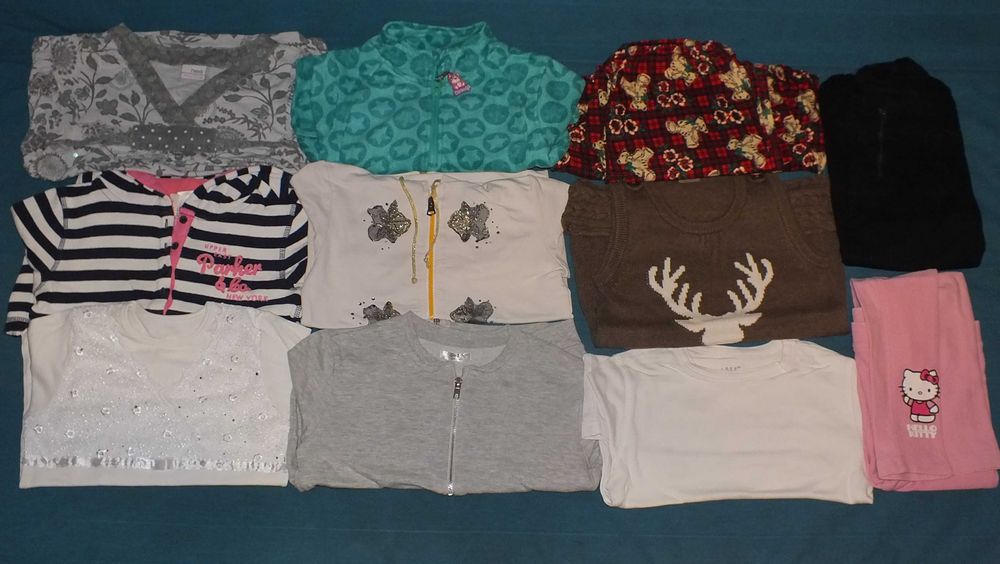 Zestaw 134-140 cm firmowe H&M, Next, Hello Kitty 8-10 lat