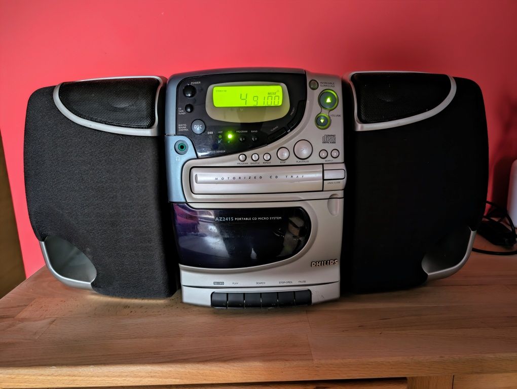 Radio z magnetofonem Philips AZ2415