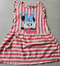 H&M r.98/104 sukienka letnia Minnie Mouse
