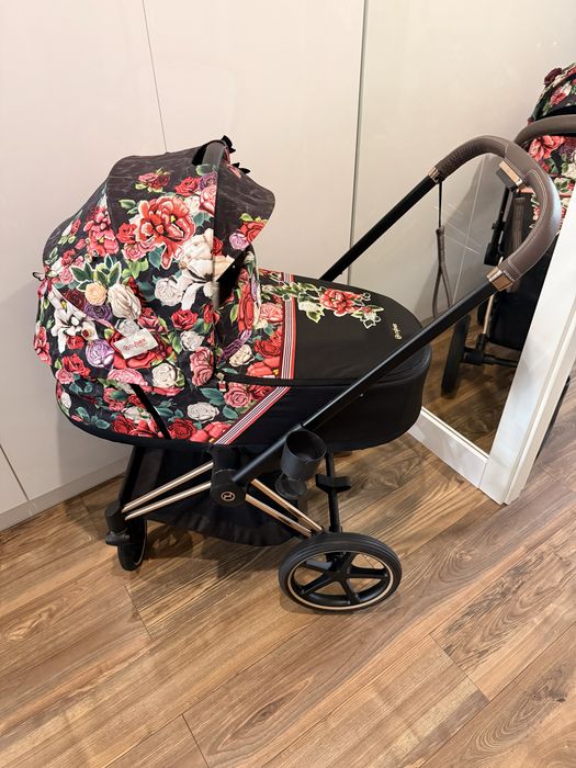 Wozek cybex blossom dark komplet