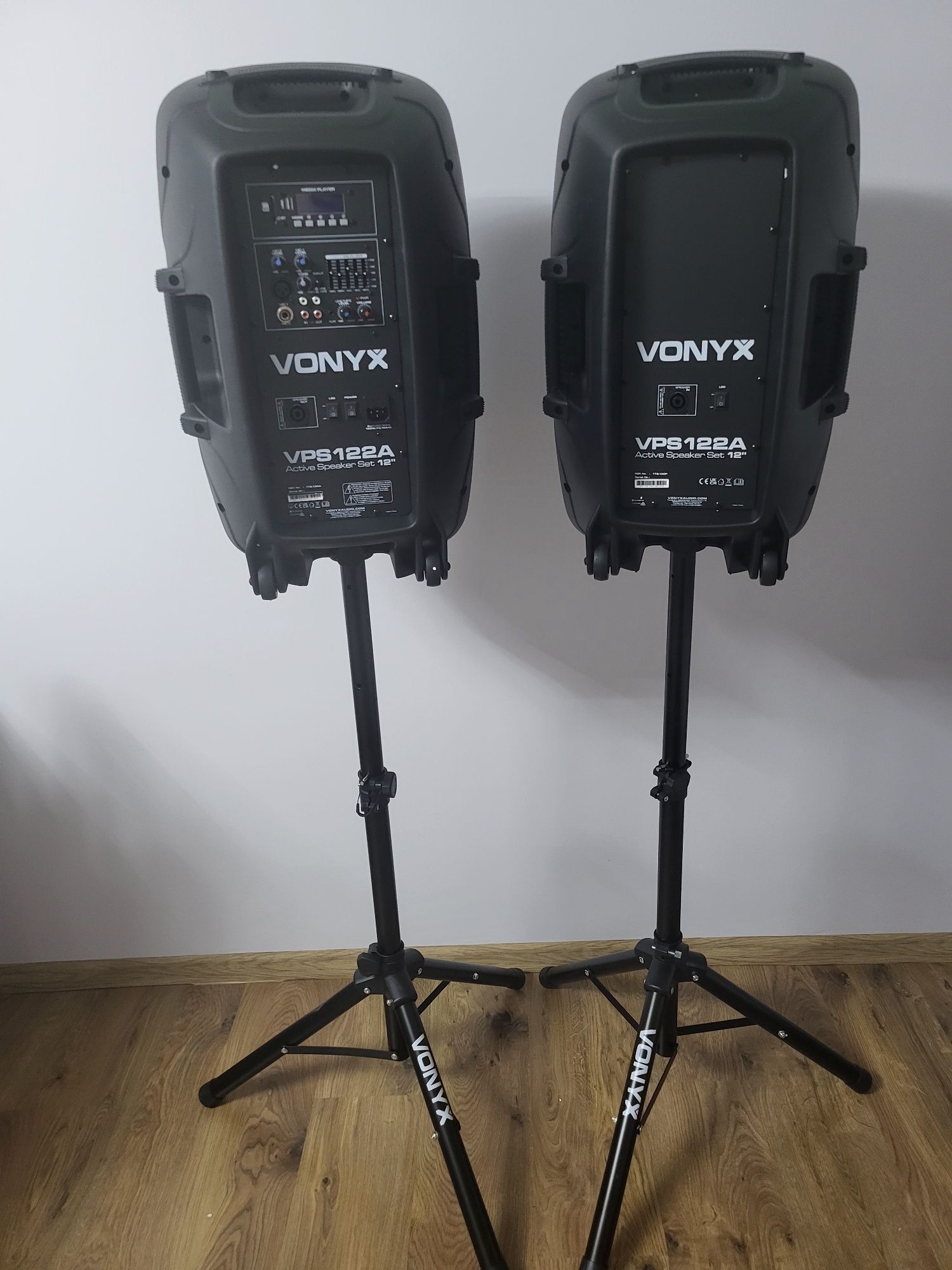 Kolumny estradowe aktywno-pasywne Vonyx VPS122A promocja!