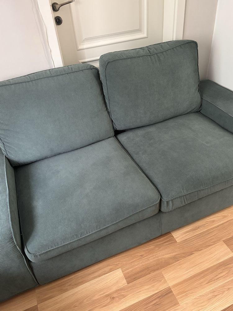 Sofa Ikea Kivik szaroturkusowa