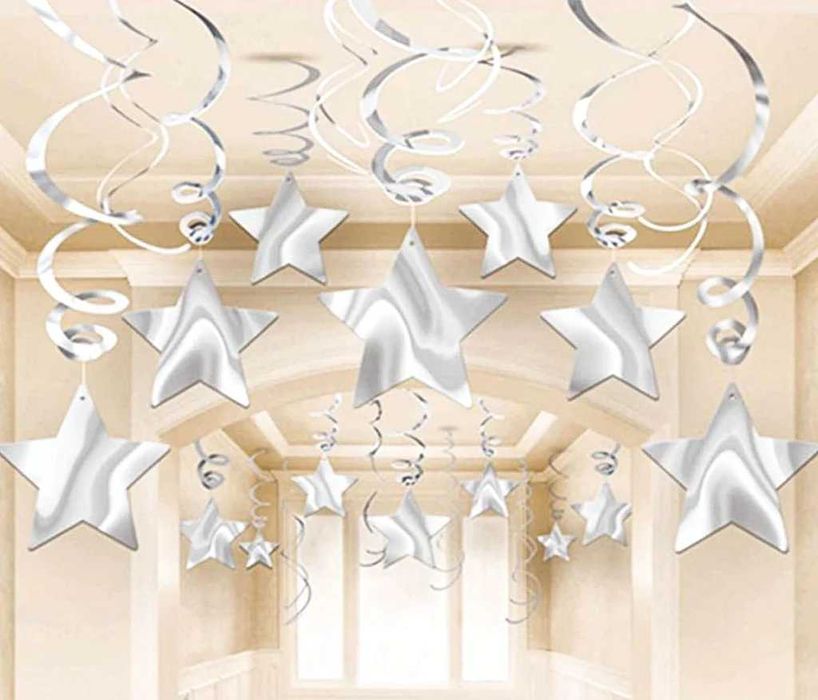 Wiszące Dekoracje Wirowe GWIAZDA