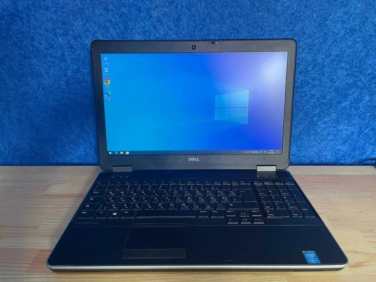 Ноутбук Dell/Ram 12 ГБ/Core i5/AMD Radeon+Intel HD/SSD 120ГБ+HDD 512ГБ