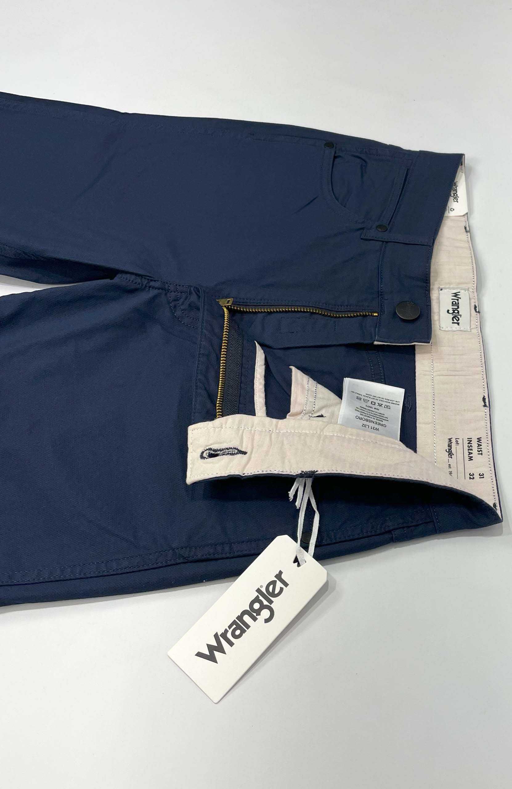 Spodnie męskie Wrangler Greensboro 803 Dark Navy W31 L32