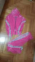 Dres welur z lampasami