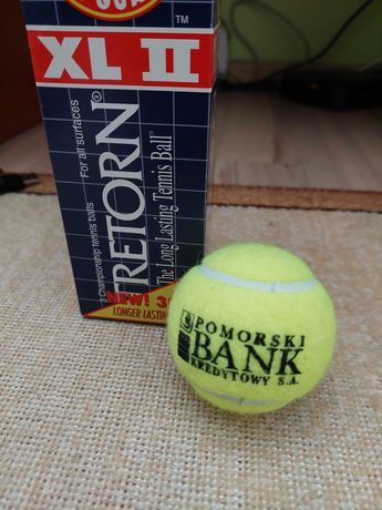 Sprzedam zestaw 2 piłek tenisowych Tretorn - Pomorski Bank Kredytowy