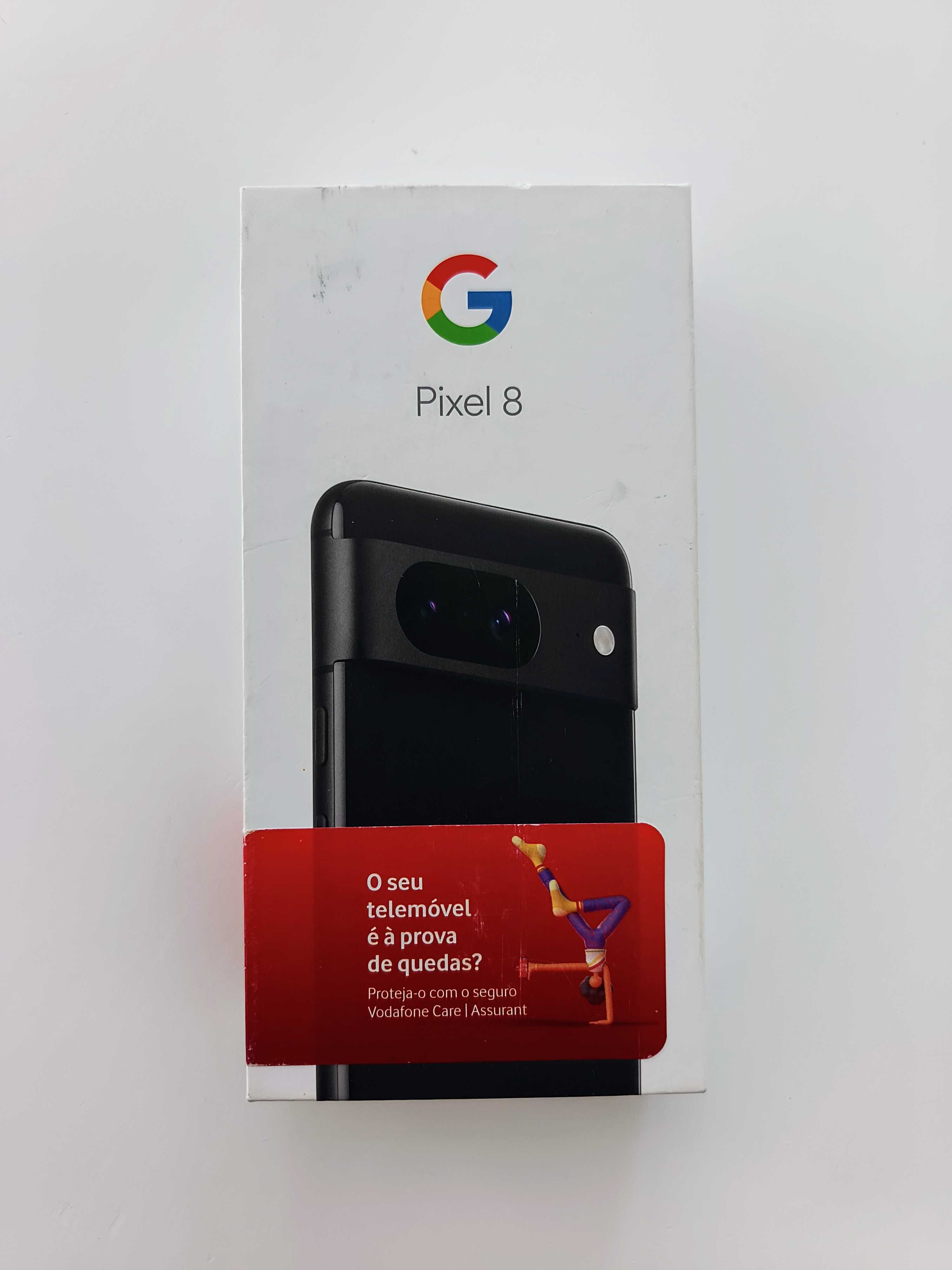 Google Pixel 8 256GB Preto - Novo com garantia até 2028