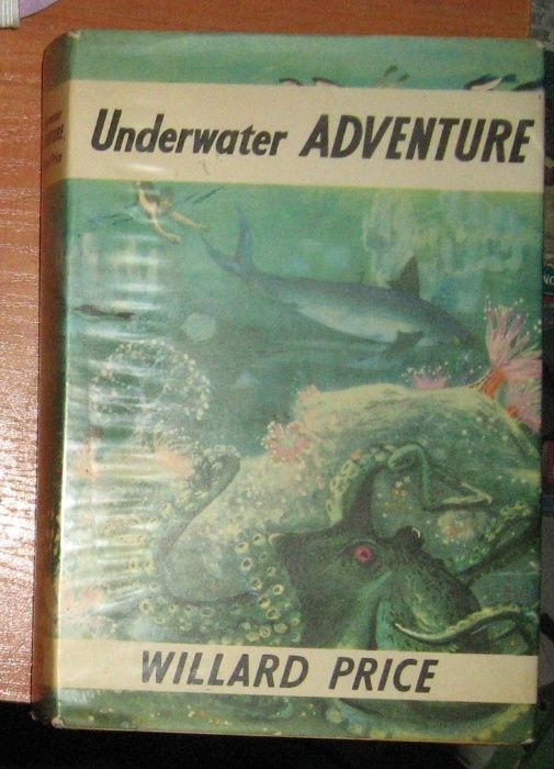 Детская книга на английском Underwater Adventure by Willard Price