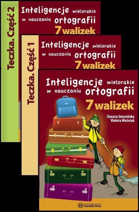 7 walizek - Inteligencje wielorakie.(komplet) Harmonia oprawa: