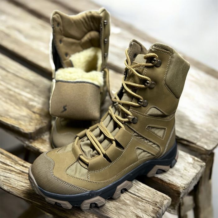 Берці зимові хутро штучне натуральне Гортекс шкіра 40-46 Розн/Опт