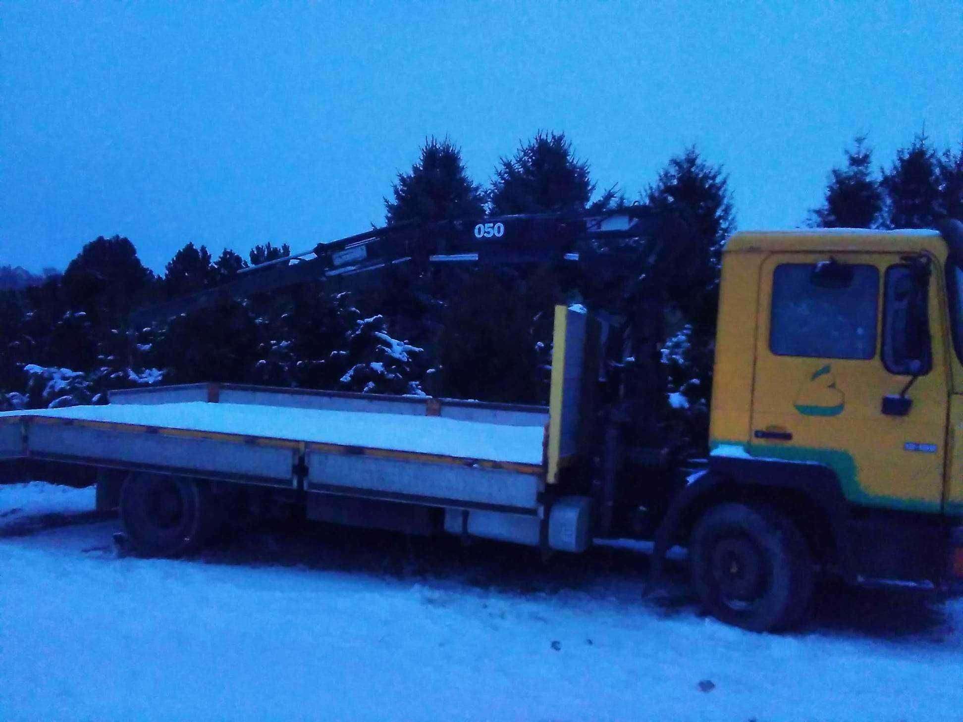 Zabudowa Man Pomoc Drogowa Laweta Autolaweta Pojazd Specjalny Najazd