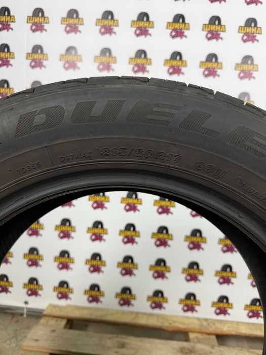 Продам всесезонні шини Bridgestone Dueler H/P (215/60/17) б/у
