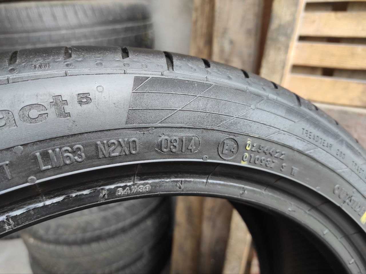 Continental Conti Sport Contact 5 215/45r17 made in Germany 5,3мм,