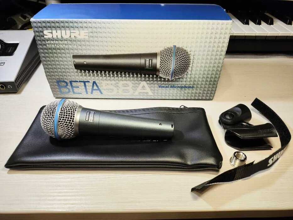 Вокальные микрофоны SHURE BETA 58A (MADE IN MEXICO)