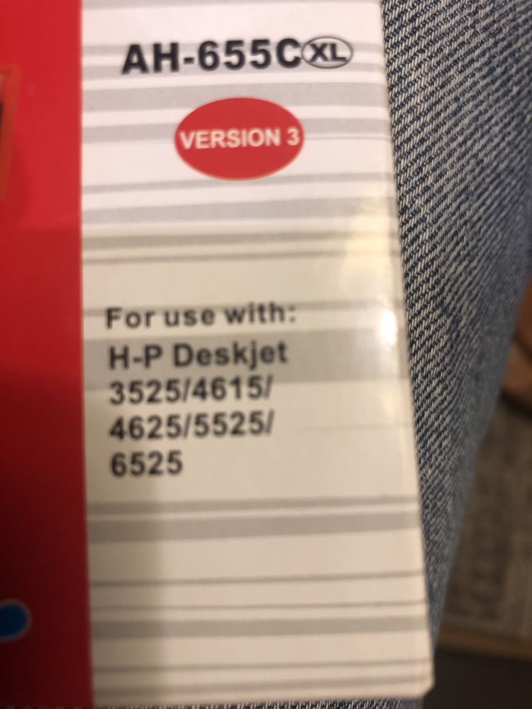 Tusz do drukarki  HP AM-655 C i Y rozmiar XL