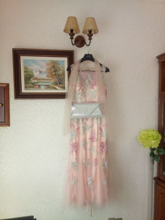 Vestido NOVO/ Sapatos / Mala